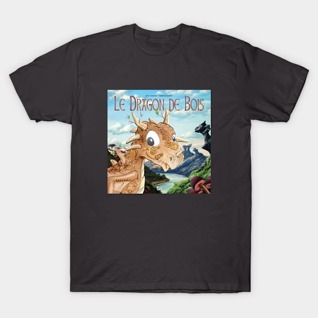 Dragon de bois T-Shirt by Rypert